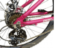 Energy Enigma 26" Disc Alloy Artistic Magenta  White Matt  Lock Out - Image 2