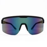 Horsefeathers Scorpio Sunglasses Matt Black - Mirror Green