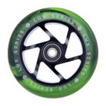 Striker Lux Spoked 110mm Scooter Wheel Black Lime