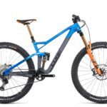 Cube Stereo 150s C:62 SL Actionteam Blue Grey Orange 2022