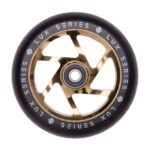 Striker Lux Spoked 110mm Scooter Wheel Gold Chrome