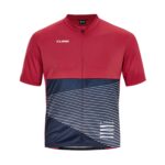 Cube ATX Jersey Full Zip Ποδηλατική Μπλούζα Κόκκινη