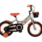 Orient Terry 14'' Γκρι Πορτοκαλί Παιδικό Ποδήλατο