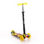 LORELLI Rapid Scooter Yellow Graffiti