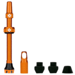 Muc-Off Tubeless Valve Kit Road and Mountain 60mm Orange