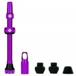 Muc-Off Tubeless Valve Kit Road and Mountain 60mm Purple