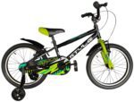 Style Sporty 14''  Black Green Παιδικό Ποδήλατο 2025