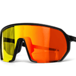 Horsefeathers Archie Bike Sunglasses Black Mirror Red