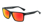 Horsefeathers Merlin Sunglasses Gloss Black Mirror Red - Image 4
