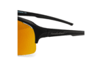 Horsefeathers Recoil Bike Sunglasses Matt Black Mirror Red - Image 3