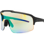 Horsefeathers Recoil Photochromic Bike Sunglasses Matt Black Mirror Green