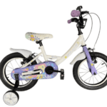 Style Mermaid 14'' White Purple Παιδικό Ποδήλατο