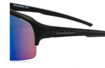 Horsefeathers Recoil Bike Sunglasses Matt Black Mirror Green - Image 3