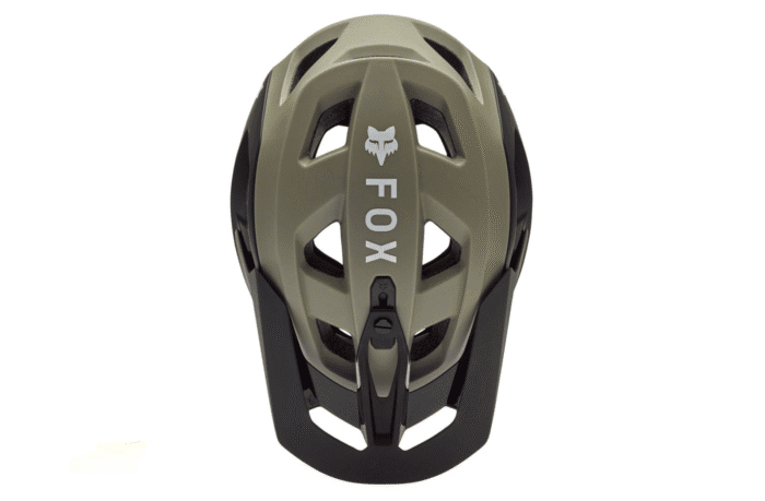 Fox Speedframe Helmet 5050 Khaki White - Image 3