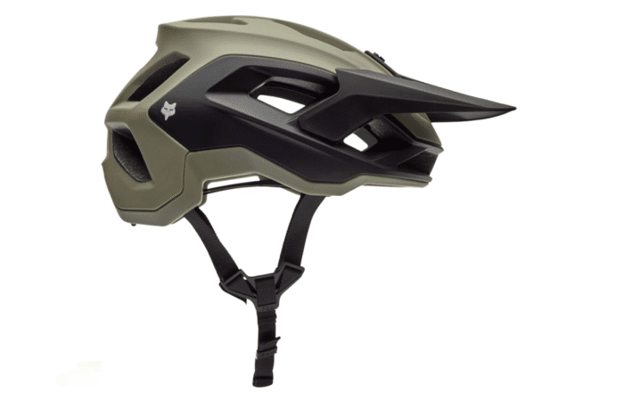 Fox Speedframe Helmet 5050 Khaki White - Image 1
