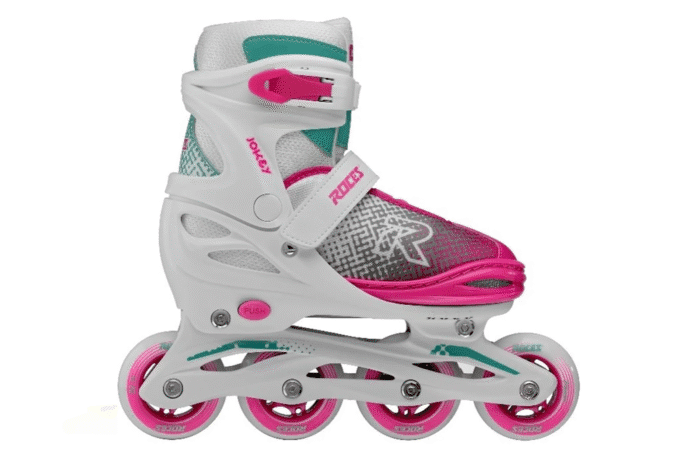 Roces Jokey X Inline White Pink - Image 1
