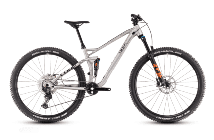 Cube Stereo One22 Race Rawmetal Black