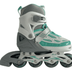 G&C BW 188 Inline Skates Γκρι Βεραμάν με LED Τροχούς
