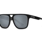 Horsefeathers Trigger Sunglasses Matt Black Mirror White