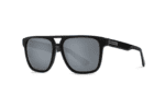 Horsefeathers Trigger Sunglasses Matt Black Mirror White