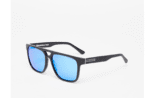 Horsefeathers Trigger Sunglasses Brushed Black Mirror Blue Universal - Image 2