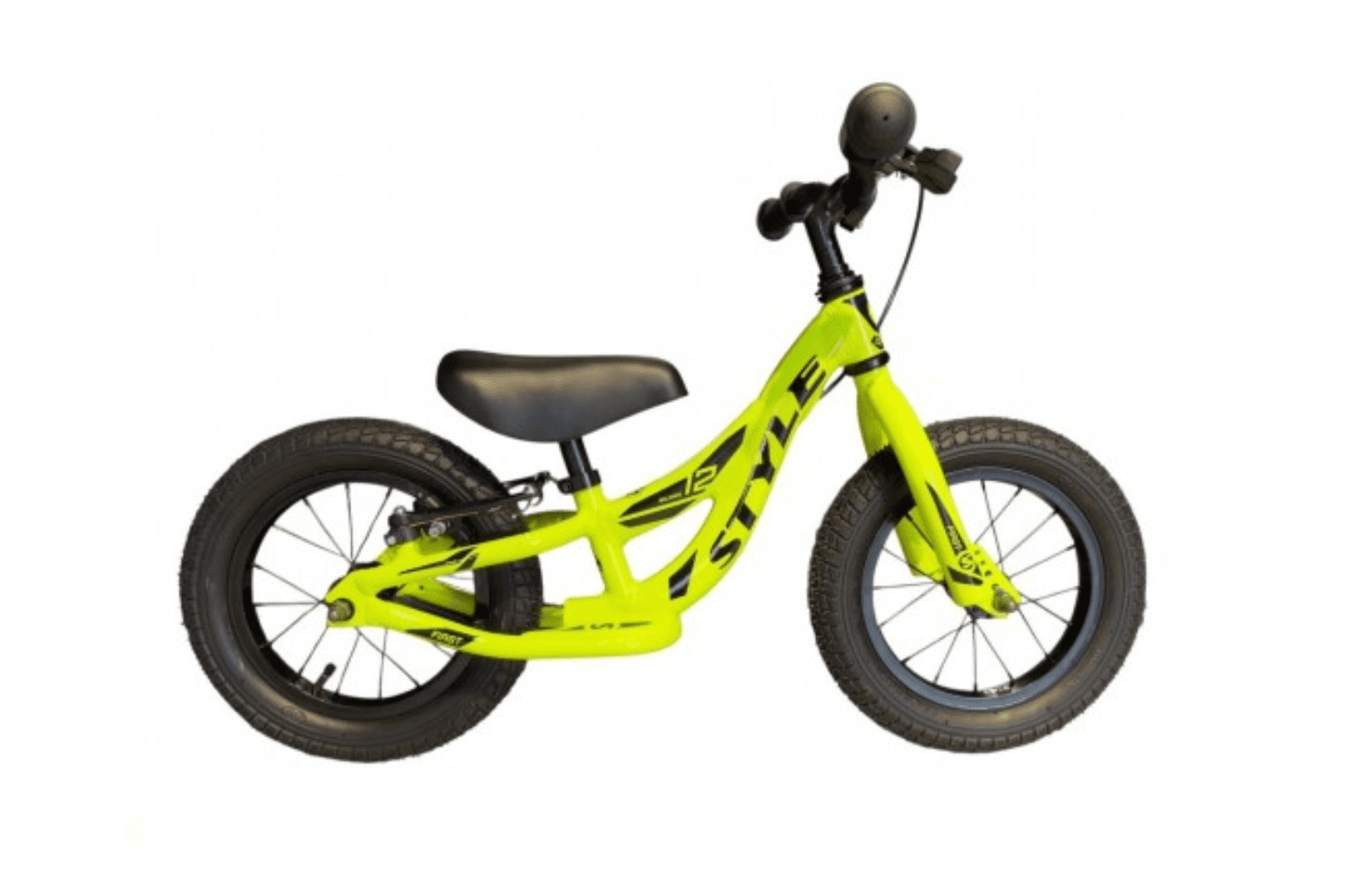 Ποδήλατο ισορροπίας 12 Style First Alloy - Fluo Κίτρινο1 Style First Alloy 12" Ποδήλατο Iσορροπίας Yellow Fluo - Image 1