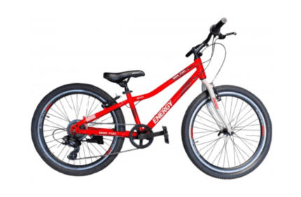 Energy Bike Fun 24" Red White 7Sp