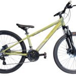 Energy Enigma 26" Disc Alloy Olive Green White Glossy Lock Out