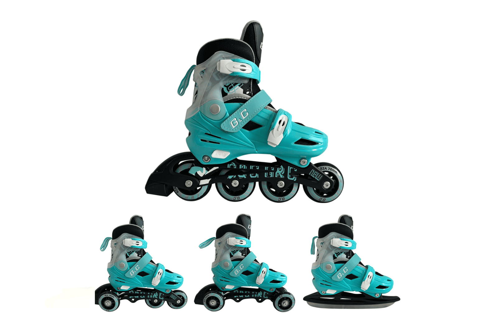 gc-bw125-set-4-se-1-inline-skates-ble-mavro-35-38 (1) G&C BW125 Σετ 4 σε 1 Inline Skates Μπλε Μαύρο 39-42 - Image 1